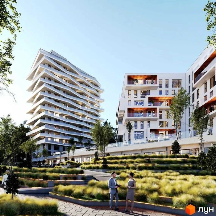 Продаж дворівневоії 2-кім. квартири 75 м² ЖК Lennona Residen