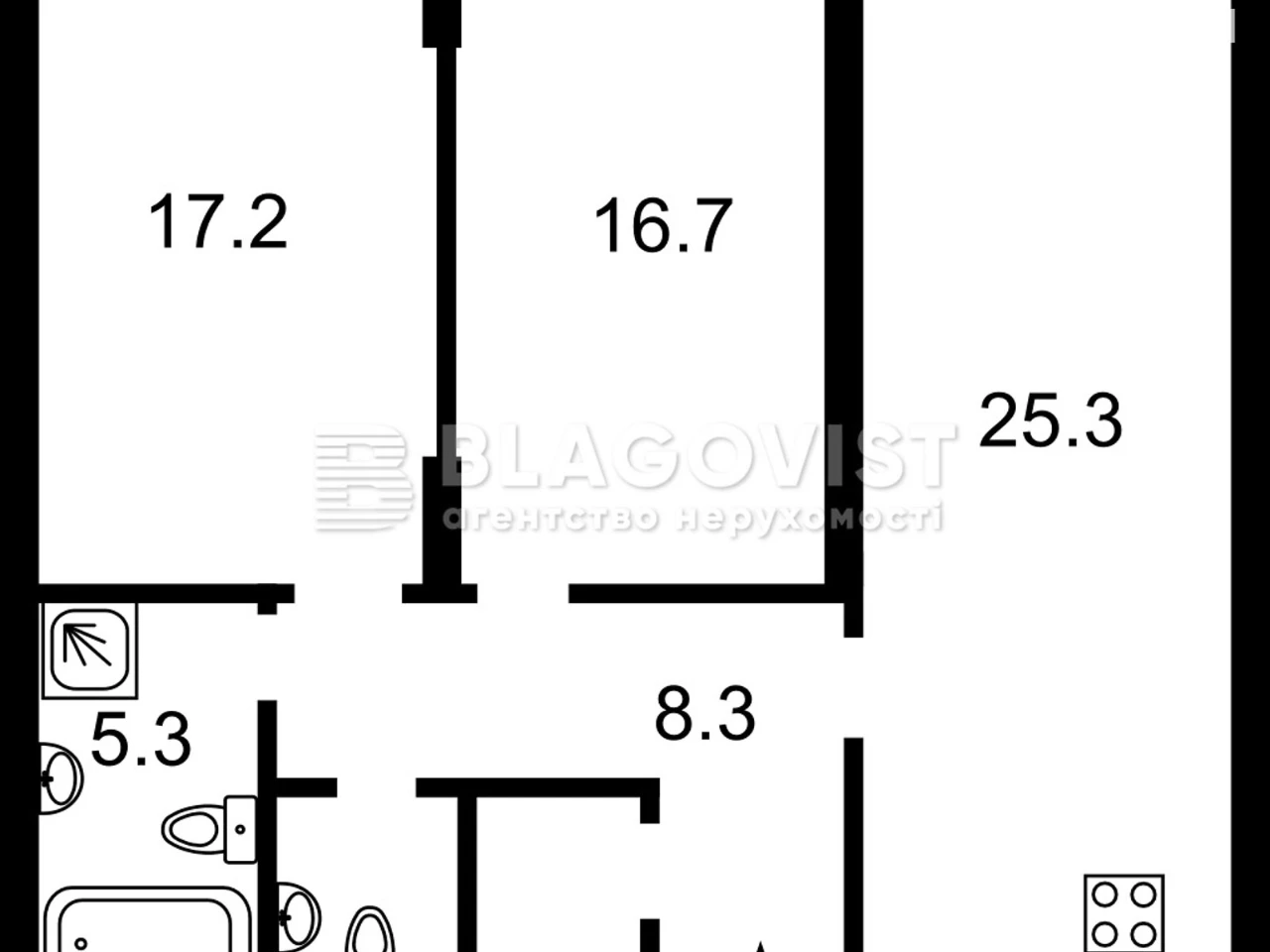 Продаж Квартира Дніпровський