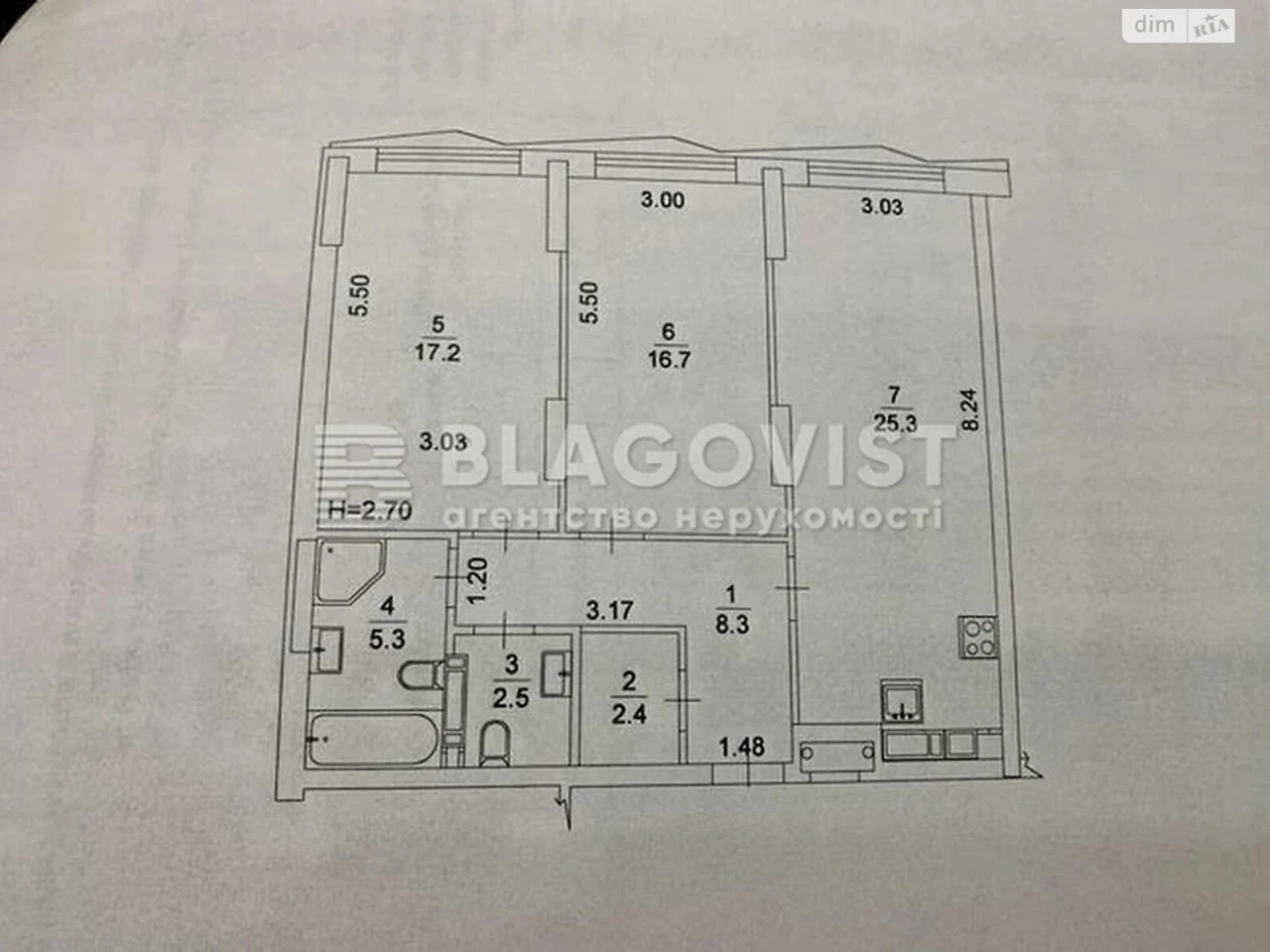 Продаж Квартира Дніпровський