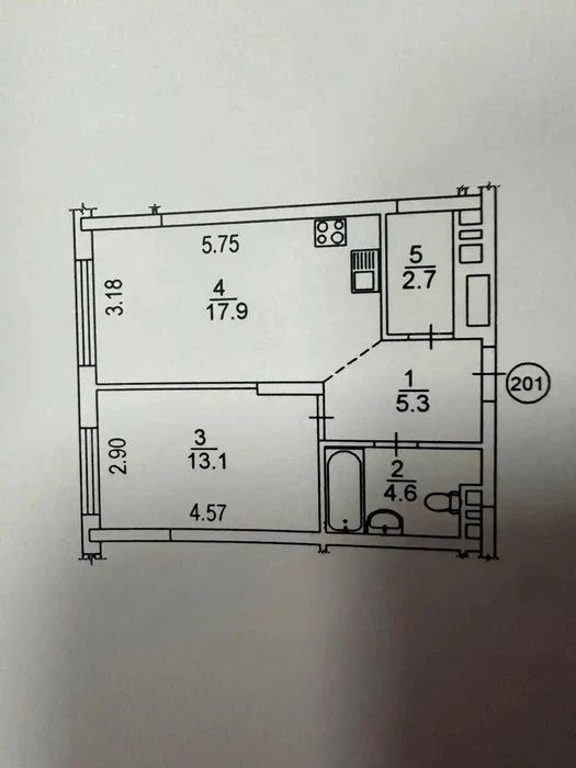 Продаж квартири ЖК Варшавський 3 вул. Олександра Олеся, 17 В