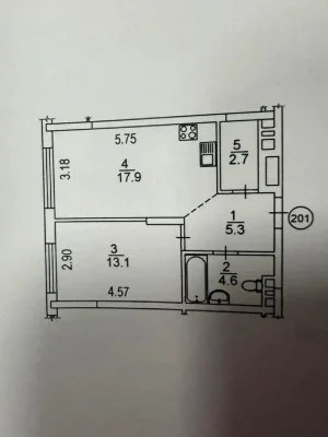 Продаж квартири ЖК Варшавський 3 вул. Олександра Олеся, 17 В