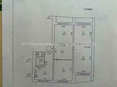 Квартира. Харків, Амосова вул. (Корчагінців)