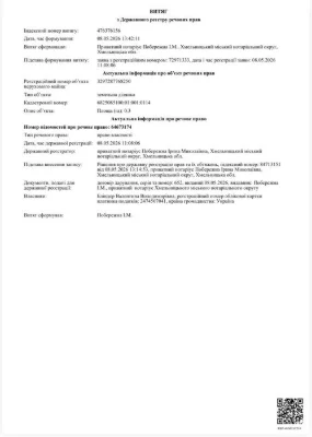 Земельна ділянка Олешин 30 соток