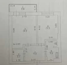 Продається 1к. квартира, Андрія Верхгляда 3, 52м2
