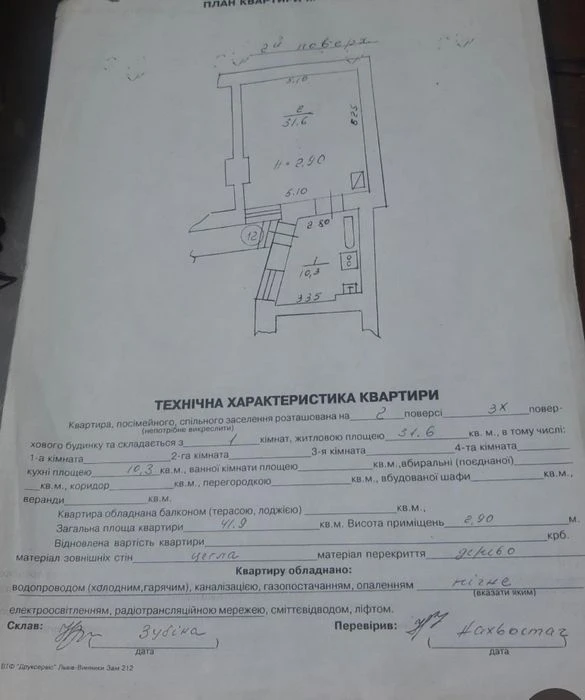 1 кімнатна вул Староєврейська