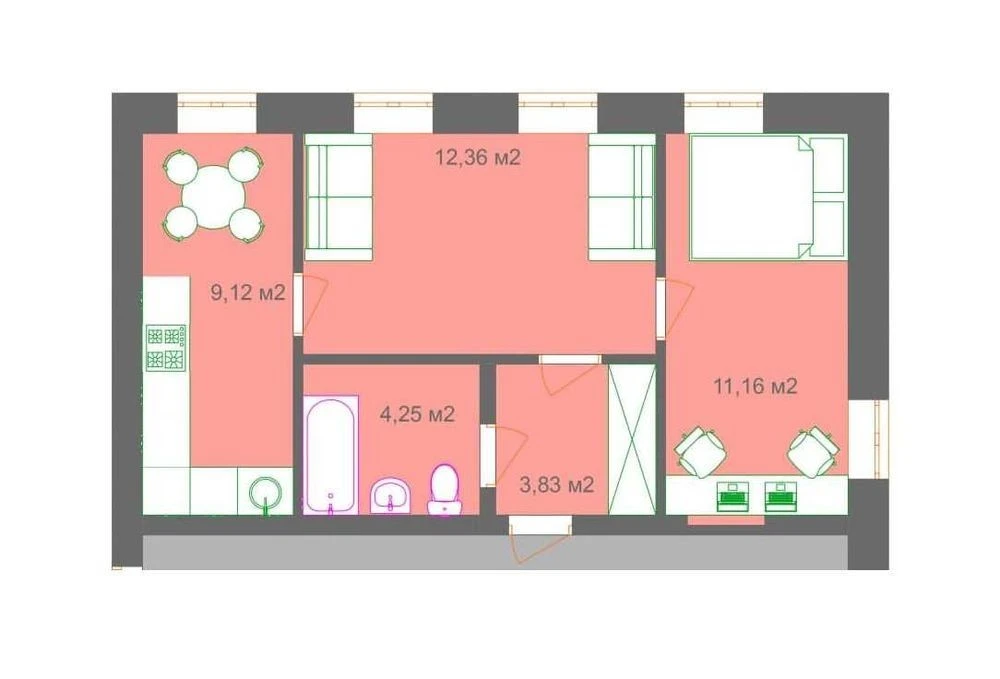 2k, possible renovation, Petropavlivska St. 48 Kurenivka m
