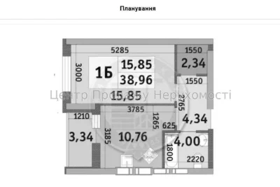 Продаж 1-кімн. квартири 38. 96 м², 21/26 пов, ЖК Медовий-2,