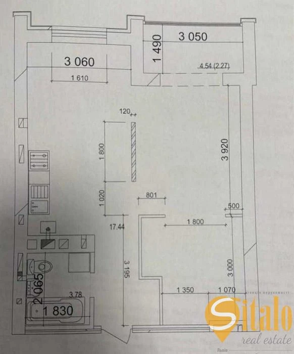 продаж квартири в новобудові вулиця Шевченка 307А, перерахун