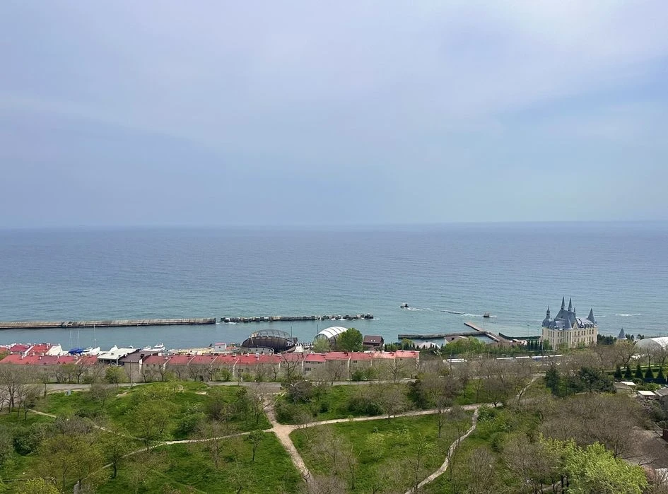 Панорама моря Квартира ЖК Руслан и Людмила Литературная 8 в.