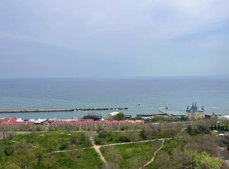 Панорама моря Квартира ЖК Руслан и Людмила Литературная 8 в.