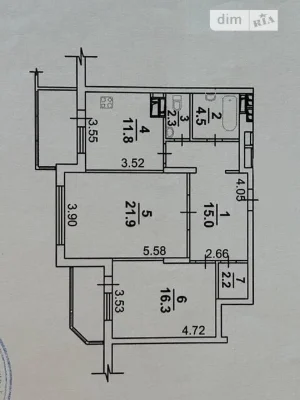 Sale of 2-room apartment 83 sq. m on Chavdar Yelyzavety 1 st. • ID