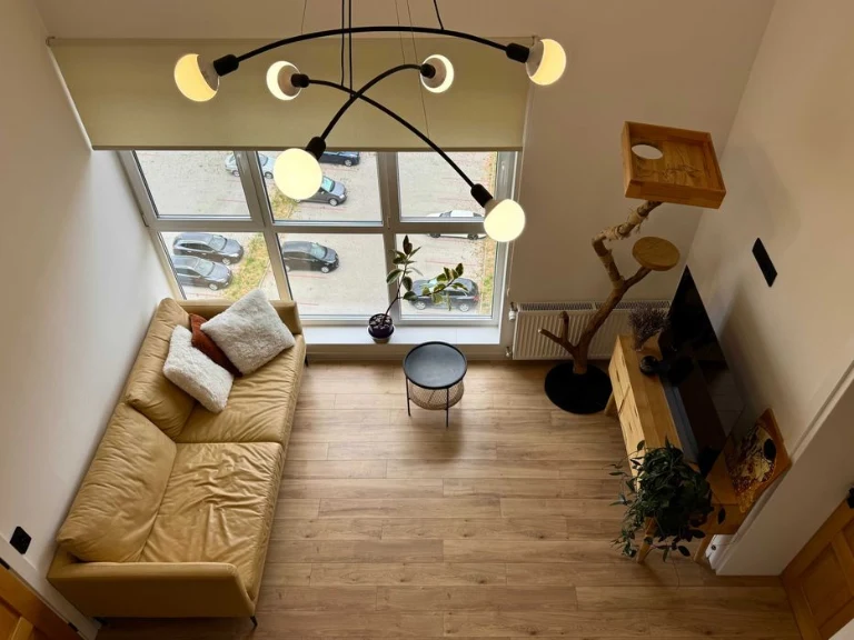 1-кімнатна квартира 64,6 м² з другим рівнем та ремонтом