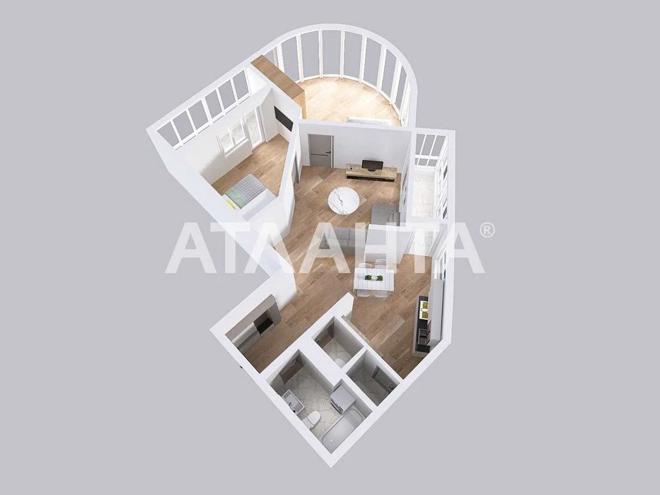 3 комн. квартира в новом ЖК "Акварель 3" на ул. Пишен
