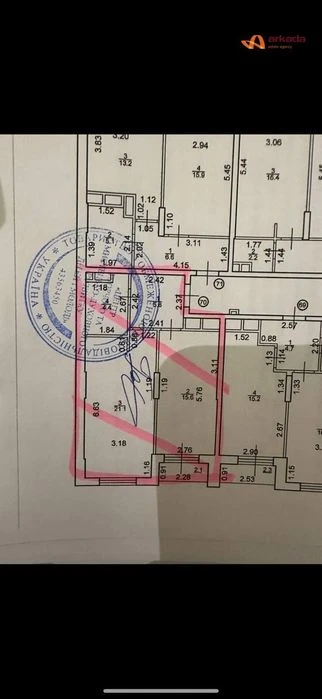 1 кім квартира з ремонтом,в центрі