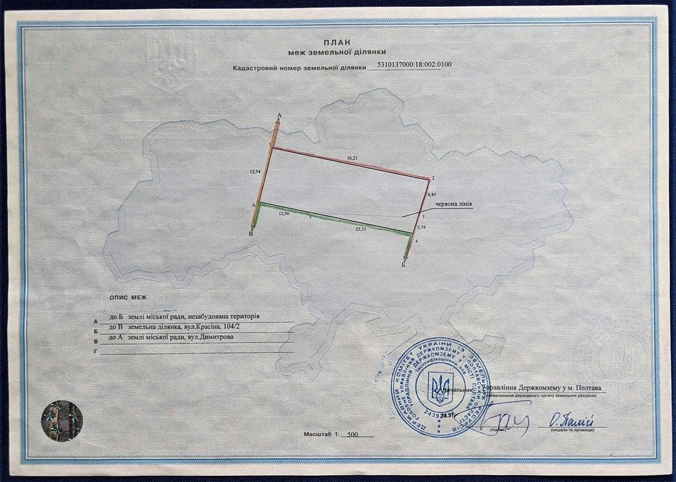 Старий будинок та земельна ділянка в мікрорайоні Алмазний.