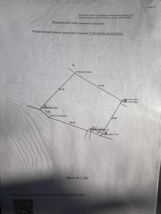 Продається земельна ділянка по вул. Хотинській