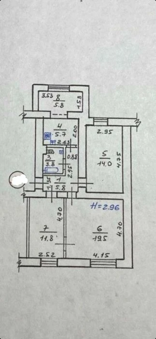 Продам 3к.сталинку,ремонт,ж\б,2\5,пл.67м2,м.Университет,ул.К