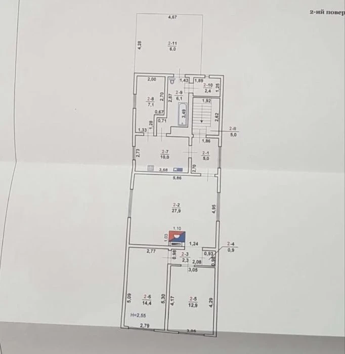 Будинок 5 к в Ужгороді.