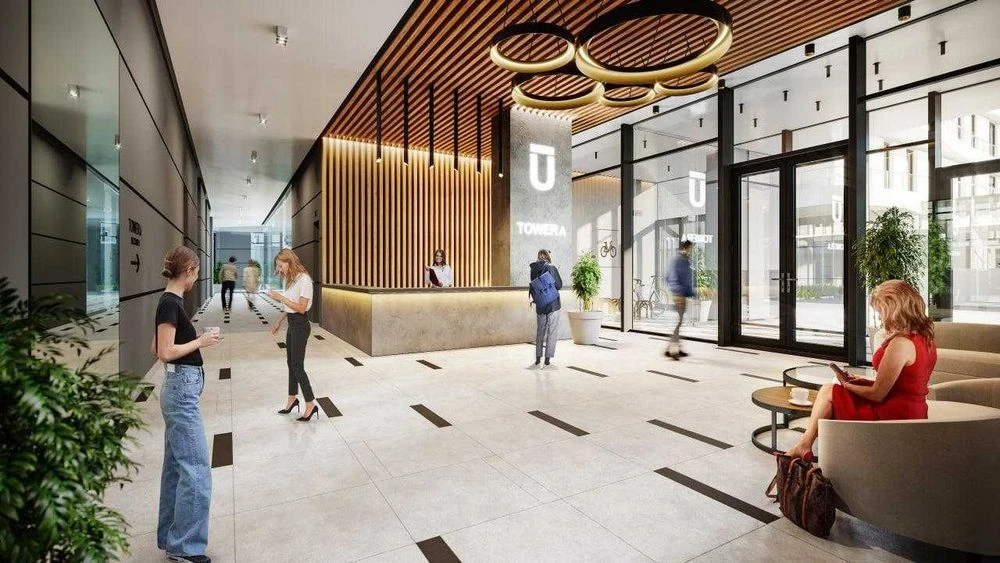 Студия 27.31 м² с видом в сторону моря в ЖК Unity Towers! Ар