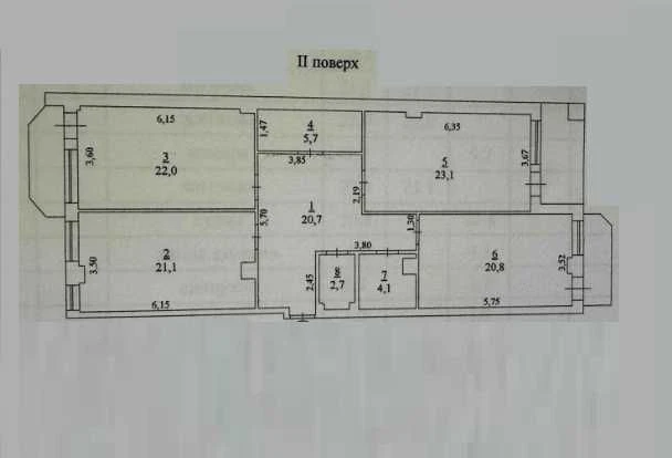 Продам 3х кімнатну квартиру по вулиці Сонячна, другий поверх