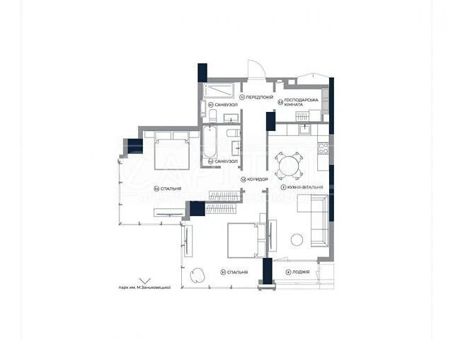 Sale of 3-room apartment 81 sq. m. on Antonovycha St. 136-138 • ID