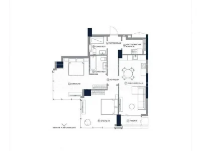 Sale of 3-room apartment 81 sq. m. on Antonovycha St. 136-138 • ID