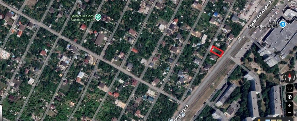 Продам ділянку, Салтівські Сади, Тракторобудівельників, 79