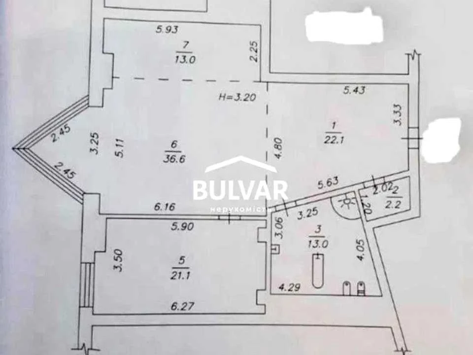 Apartment. Kharkiv, Bannyi lane.