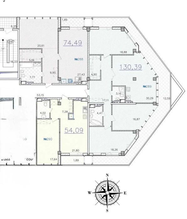 Квартира 264 м² с террасой и видом на море Французский бульв.