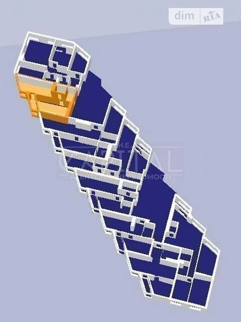 Sale of 1-room apartment 64.44 sq. m on Bazhana Mykoly Ave. 8