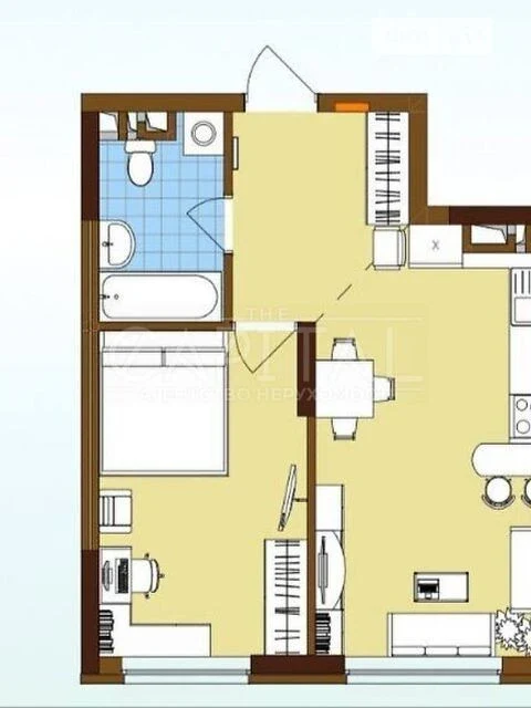Продаж 2к квартири 42.37 кв. м на вул. пр-т Європейського Со