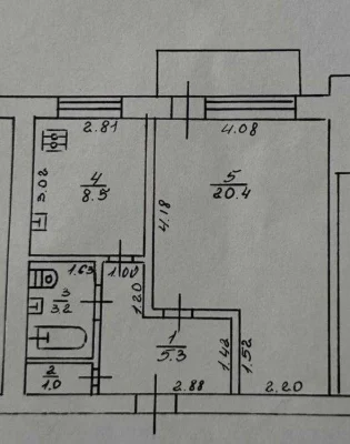 Продам 1 комн.квартиру Салтовка улучшенной планировки, ТРК У