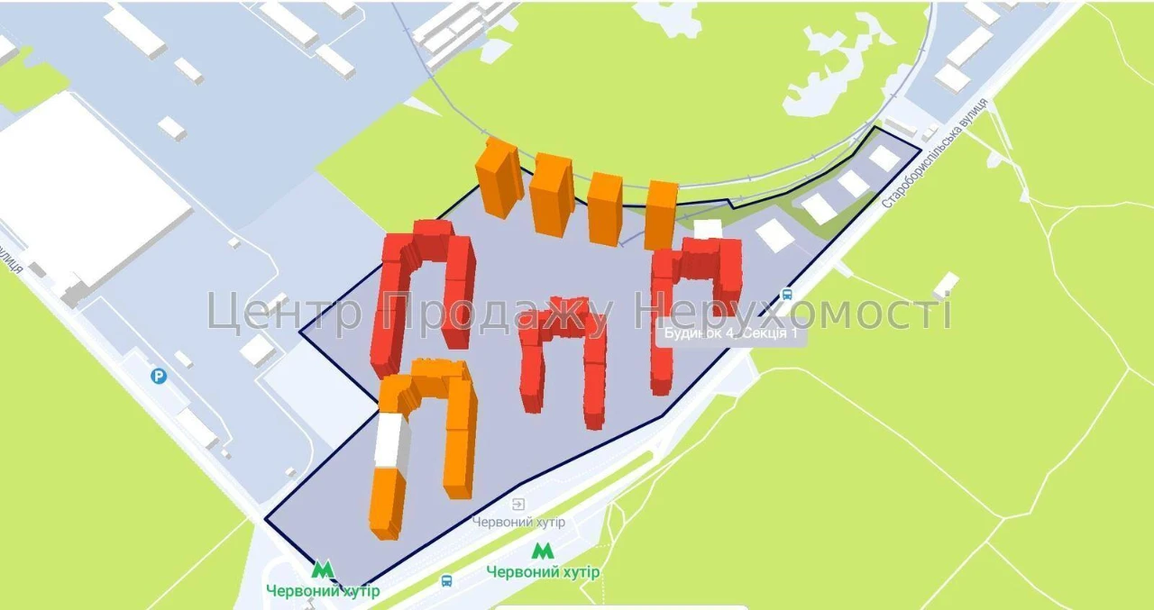 Продаж 1-кімн квартири 43. 83 м², 15/27 пов, ЖК Чарівне Міст