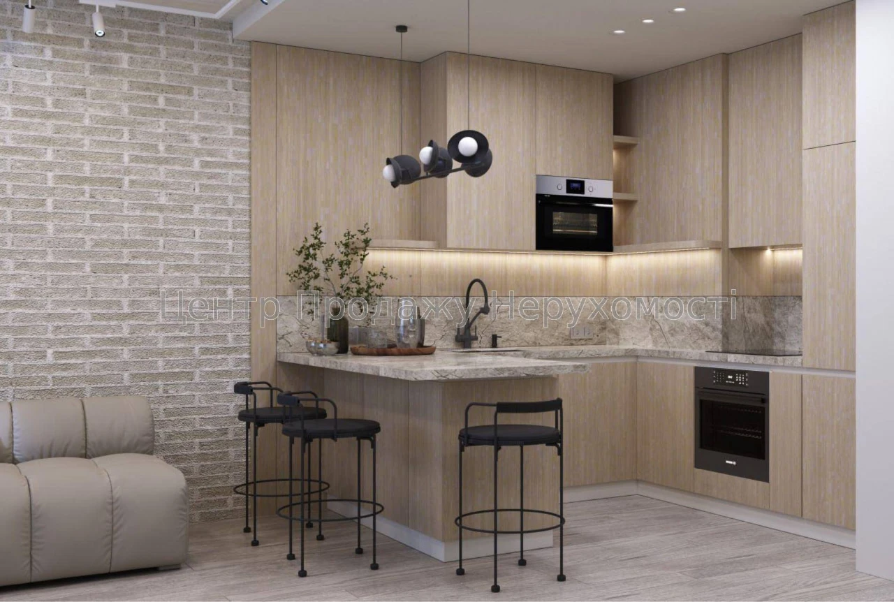 Продаж 1-кімн. кв, 43. 63 м², 25/25 эт, ЖК «OK'LAND», Київ –