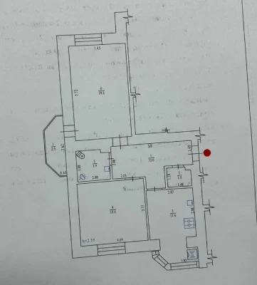 ‼️Центр‼️ 2к квартира, 67 м², цегляна новобудова на Симона П