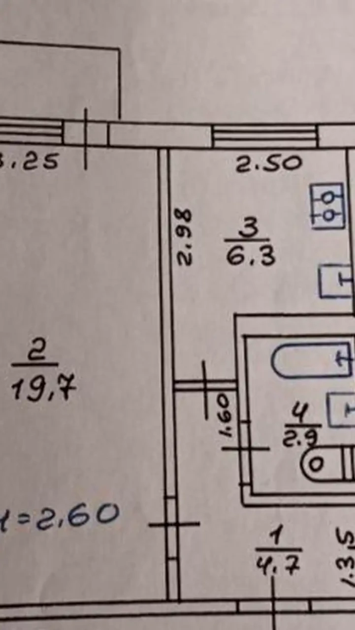 Продаж квартири 1-кімн. 36 м² 4/9 пов.