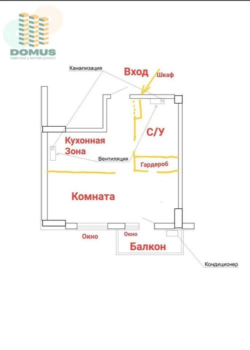 Центр Одессы! Продам 1 комн ЖК Аполлон на Карантинной! Парк