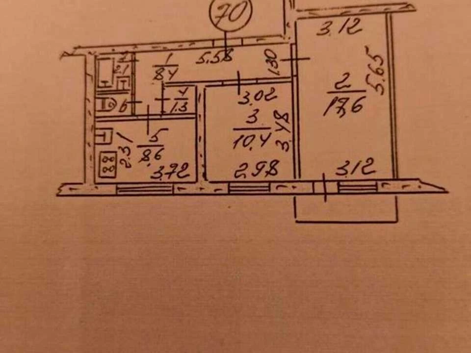Квартира. Запоріжжя, Героїв 93-ї Бригади вул. (Гудименка)