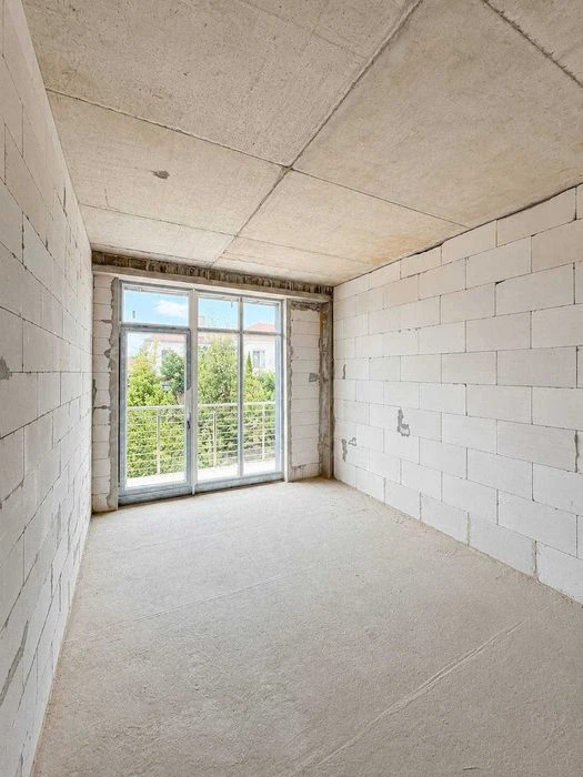 Продам 1-кімнатну квартиру 50,8 м² з двома терасами на 2 пов