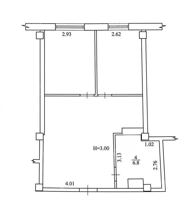 24810 Продам 3-кімнатну квартиру Холодна гора