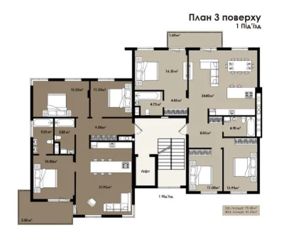 Продаж 3-кім. квартири преміум-класу в ЖК Willa Karolina без
