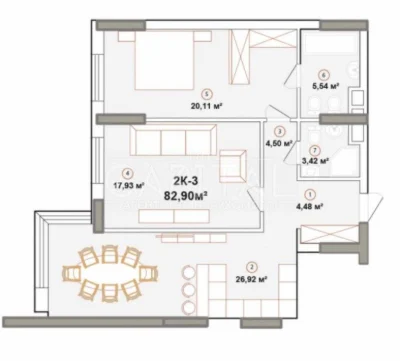 НАЙВИГІДНІША ЦіНА / Продаж 2-к квартири ЖК ''Edelweiss House