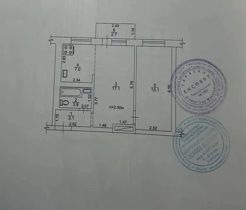 Продам 2к квартиру Леси Украинки пр. 77