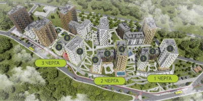 Продаж 1-кім квартири в новобудові ЖК Viking Hills по вулиці