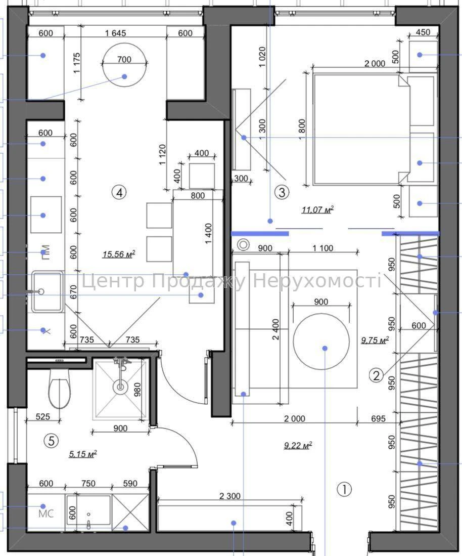 Продається 1-кімн. квартири, 53 м², 2/25 эт, Київ – ваш нови