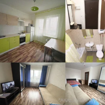 1-room apartment, 36.6 sq.m.