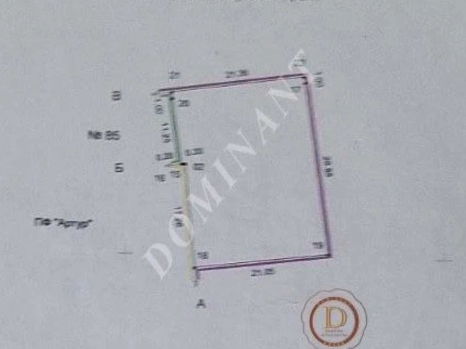 Plot. Zaporizhia, Sosnova St.