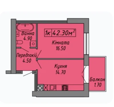 ‼️Продаж компактної 1-км квартири, ЖК  Скандинавія