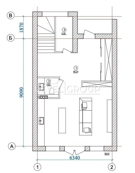 Продаж двоповерхового будинку в закритому КМ Osocor House/ву