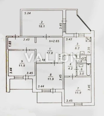 Продаж 4 кімн. квартири вул. П. Григоренка, 13 Позняки, Дарн